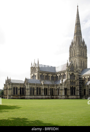 Cathédrale, Salisbury, Wiltshire, Angleterre du Sud, Grande-Bretagne, Europe Banque D'Images