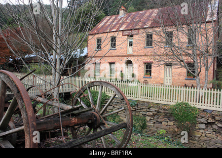 La VILLE HISTORIQUE DE WINDSOR HOUSE DANS LA RÉGION DE GIPPSLAND WALHALLA BDA AUSTRALIE VICTORIA Banque D'Images