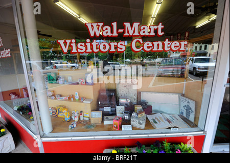 Centre des Visiteurs de Walmart Walton 5 et 10 Bentonville Arkansas Banque D'Images