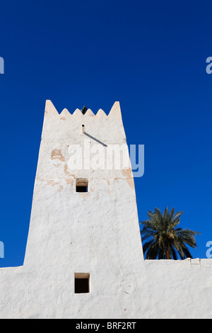 Mosquée de la vieille ville de Ghadamès, Libye Banque D'Images