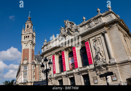 Maison de l'opéra, lille, France Banque D'Images