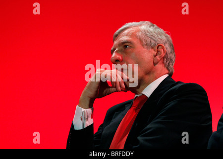 JACK STRAW & DAVID MILLIBAND PARTI DU TRAVAIL 27 septembre 2010 Manchester Central Manchester en Angleterre Banque D'Images