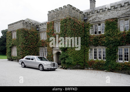 Prideaux Place Manor, Padstow, Cornwall, Angleterre du Sud, Grande-Bretagne, Europe Banque D'Images