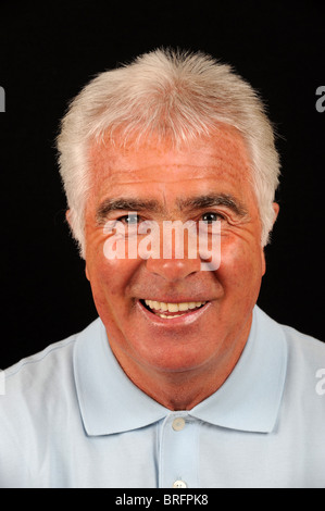 Ancien football manager Bobby Gould Banque D'Images