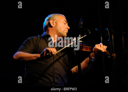 Aly Bain Shetland Violoniste musicien écossais Banque D'Images