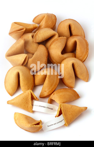 Fortune cookies. Banque D'Images