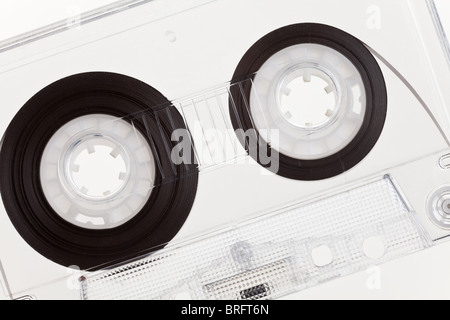 Cassette audio close up shot Banque D'Images