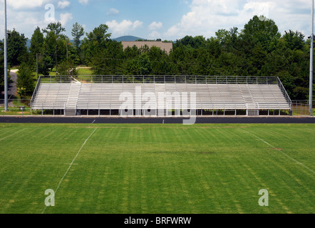 Stade de football vide, USA Banque D'Images