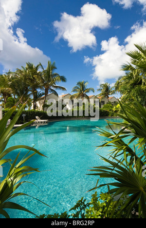 Hôtel Carlisle Bay, Piscine, Antigua, Antilles, Caraïbes, Amérique Centrale Banque D'Images