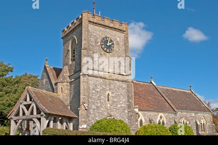 L'église Holy Trinity, Lulworth Ouest Banque D'Images