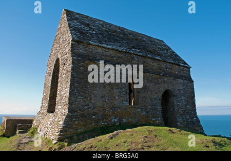 Chapelle st.michaels à rame head à Cornwall, uk Banque D'Images