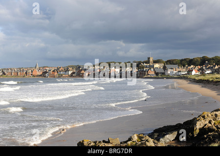 West Bay, l'une des deux baies de la Royal Burgh de North Berwick, une ville balnéaire en East Lothian -1 Banque D'Images