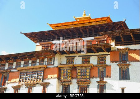 Dzong de Paro, Bhoutan Banque D'Images