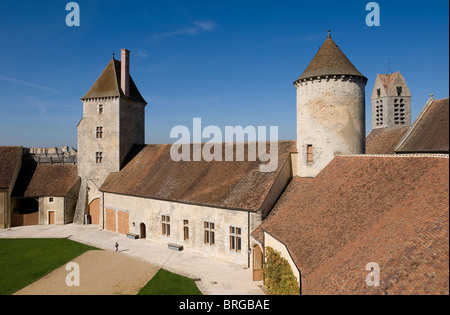 Le château de blandy les tours, france Banque D'Images