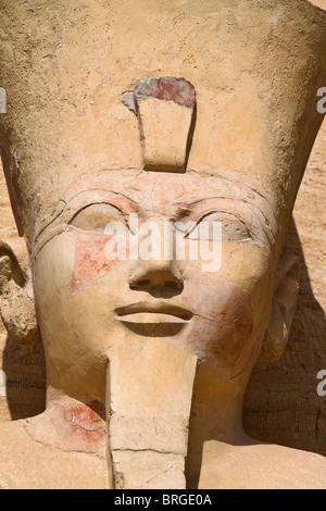 L'Afrique. L'Égypte, Thèbes Ouest, Temple Hatshepsut Banque D'Images