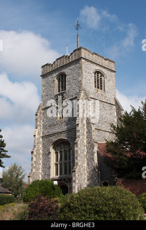 L'église de St Mary et St Nicholas Leatherhead Surrey UK Banque D'Images