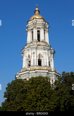 La grande tour de la cloche de Lavra (1731) du monastère des grottes de Kiev Pechersk Lavra - Kiev, site classé au patrimoine mondial de l'UNESCO, à Kiev, Ukraine Banque D'Images