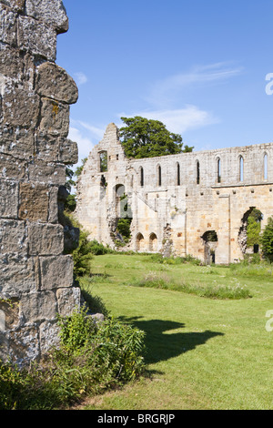 L'Abbaye de Jervaulx, Yorkshire du Nord Banque D'Images