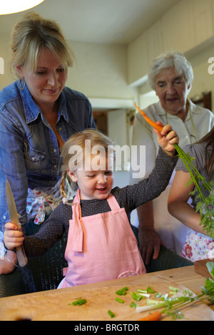 Ballymaloe Cookery School la seule école de cuisine dans le monde situé au milieu de sa propre ferme biologique de 100 acres en Irlande Banque D'Images