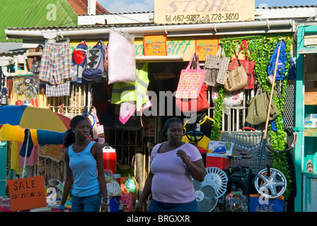 La vieille ville, St.John's, Antigua, Antilles, Caraïbes, Amérique Centrale Banque D'Images