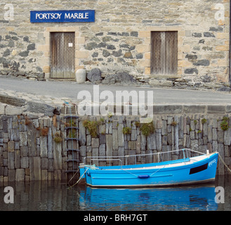 La dix-septième siècle port de Portsoy, près de Banff Aberdeenshire, Ecosse Banque D'Images