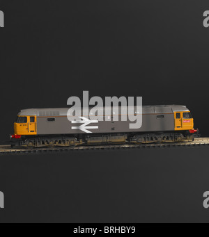 Locomotive Diesel de la classe 47, BR Railfreight Livery Banque D'Images