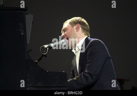 David Gray à l'O2 Wireless Festival, Hyde Park, London UK Banque D'Images