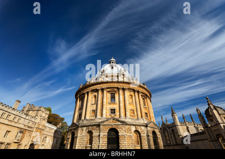 Radcliffe Camera, Brasenose et toutes les âmes des collèges Oxford- début de l'automne matin 2 Banque D'Images