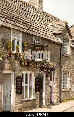 Village d'extérieur Corfe Dorset à l'ancienne . England UK Banque D'Images