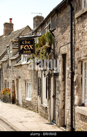 Village Corfe Castle Dorset Angleterre Banque D'Images