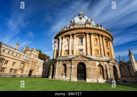 Radcliffe Camera, Brasenose et toutes les âmes des collèges Oxford- début de l'automne matin 4 Banque D'Images