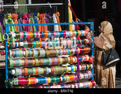 Birmingham Bull Ring en plein air du marché. UK. Banque D'Images