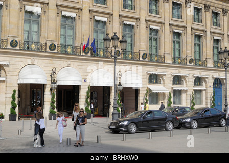 Le luxueux hôtel Ritz Hotel In Paris France. Banque D'Images