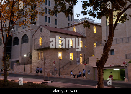 Israël. Jérusalem. Quartier Mamilla. Elrov Shopping Mall. Maison de poupe Banque D'Images