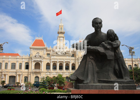 Hi Chi Minh City Hall à Saigon. Banque D'Images