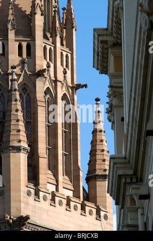 La Cathédrale St Patrick, East Melbourne, Victoria, Australie Banque D'Images