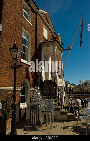 Poole Quay historique maison des douanes Dorset England UK 2010 Banque D'Images