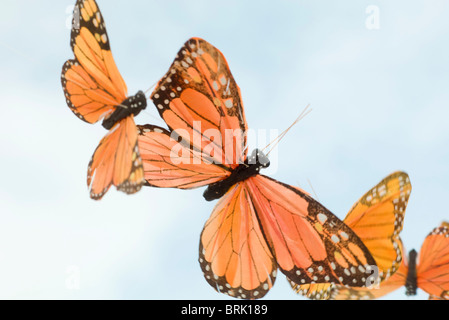 Papillons artificiels Banque D'Images