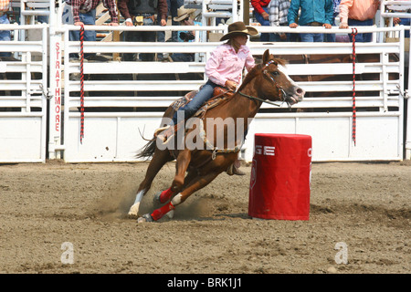 Rodeo , Alberta, Canada Banque D'Images