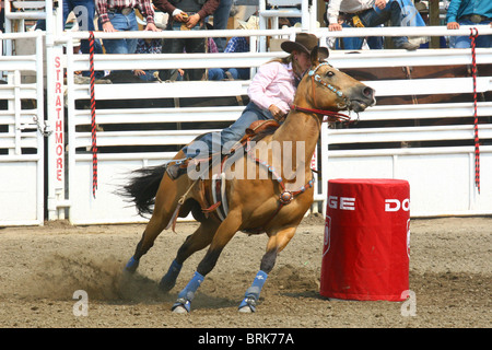 Rodeo , Alberta, Canada Banque D'Images