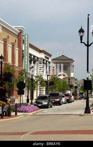 Crocker Park - metro Cleveland Ohio Banque D'Images