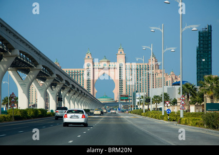 Hôtel Atlantis sur le Palm à Dubaï Banque D'Images