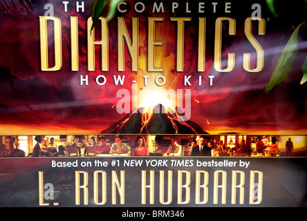 Kit de Dianétique en vente dans la Scientologie Celebrity Centre, London Banque D'Images