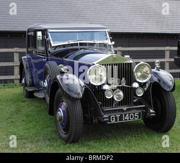 Vintage Rolls Royce à Shire Horse Competition 2010 Banque D'Images