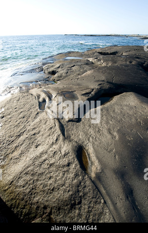 Paysage de la côte du parc national de Hvaler, Norvège Banque D'Images