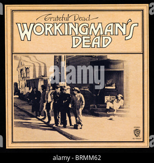 Couverture de l'album WORKINGMAN'S DEAD par l'album Grateful Dead 1970 publié par Warner Bros Records Banque D'Images