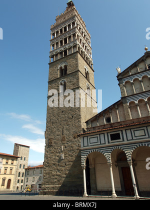 Cathédrale St Zeno's - Pistoia Italie Banque D'Images