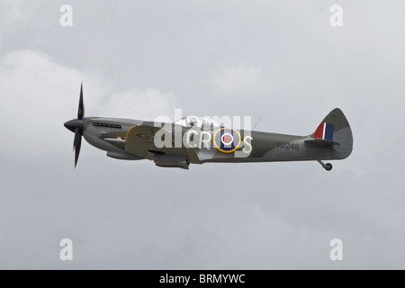 Un Vickers Supermarine Spitfire RAF Fighter de WW2 Banque D'Images