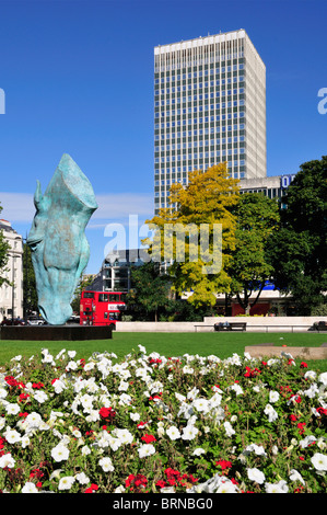 Marble Arch Tower et entrée à Edgware Road, London, United Kingdom Banque D'Images