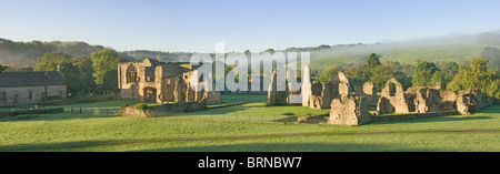 Abbaye d'Easby près de Richmond, North Yorkshire Banque D'Images